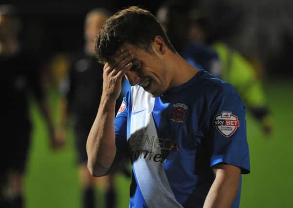 Pools right-back Michael Duckworth. Picture by Tom Collins.