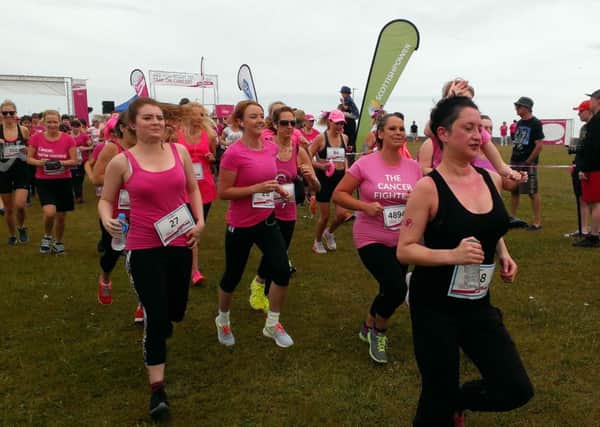 Race for Life in Hartlepool.