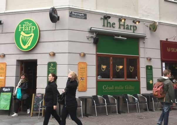 An Irish bar in Denmark