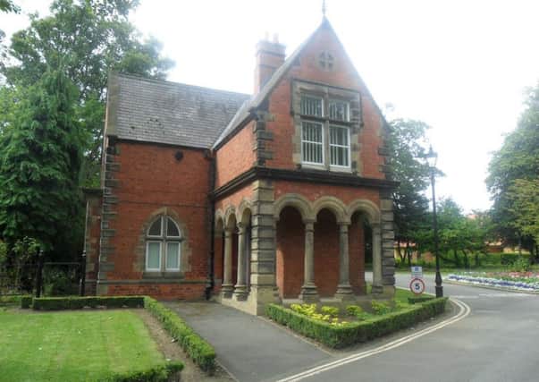 The former park keepers lodge at Ward Jackson Park.