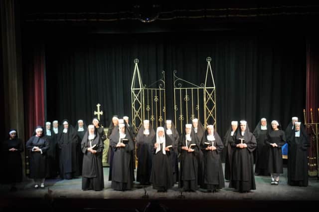 A scene from the Hartlepool Stage Society production of The Soiund of Music.