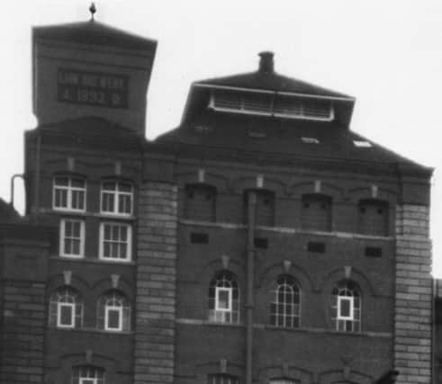 An old shot of the Lion Brewery - which was built in 1892.
