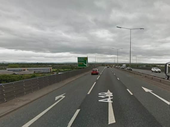 The A19 at Middlesbrough.