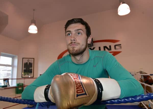 Boxer Anth Hardy. Picture by FRANK REID