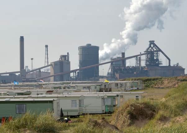 The SSI Steelworks in Redcar