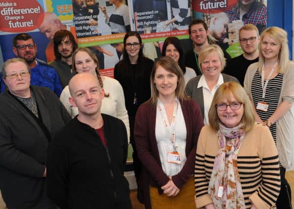 The Changing Futures North East team based at Abbey Street, Hartlepool.