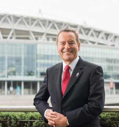 Jeff Stelling is ready to complete 10 marathons in 10 days as he walks his way to Wembley.