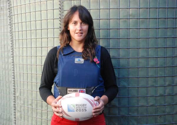 Malinee Wanduragala helped to set up what is thought to be Afghanistans first female rugby session.
