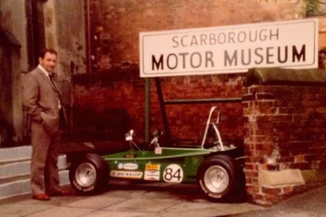 John Swales opened a car museum in Scarborough.
