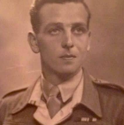 John Swales as a Royal Marine Commando during the Second World War.