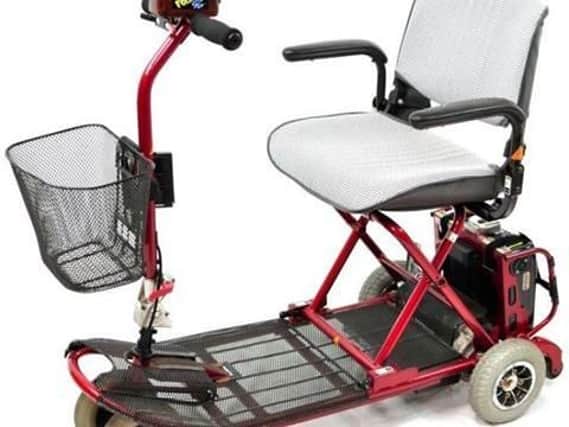 A mobility scooter similar to the one stolen