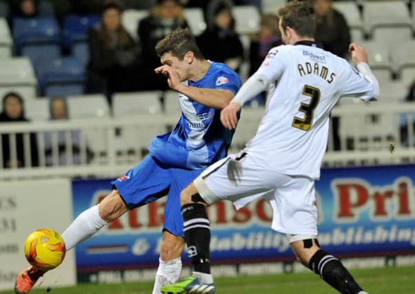 Jake Gray scores for Pools against Notts County