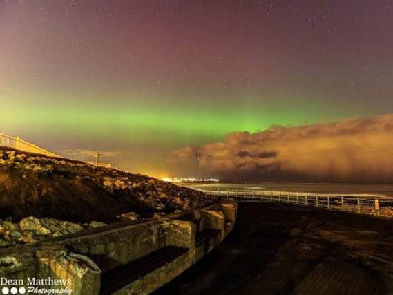 The Northern Lights, taken at Seaburn. Picture: Dean Matthews.