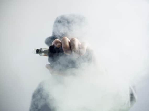 Users of electronic-cigarettes are being warned about how the smoke could affect their eyes.