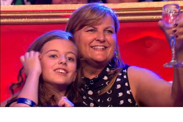 Helen and Libby Hutchinson, from Hartlepool, on Ant & Dec's Saturday Night Takeaway.