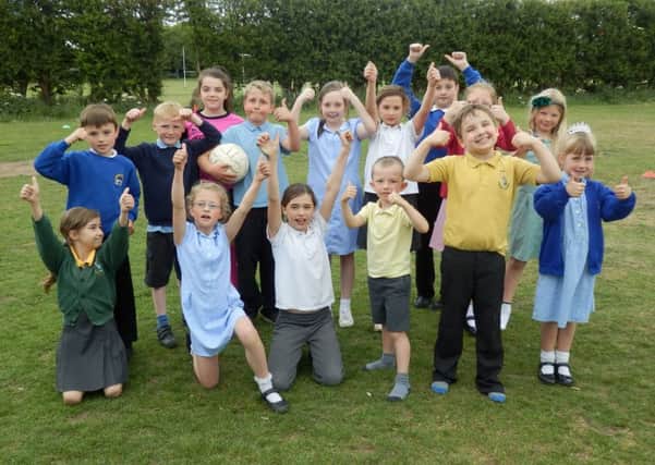 Children having fun at Oscars at West Hartlepool Rugby Club.