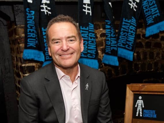 Jeff Stelling will set off on his 10-day challenge from Victoria Park in Hartlepool.