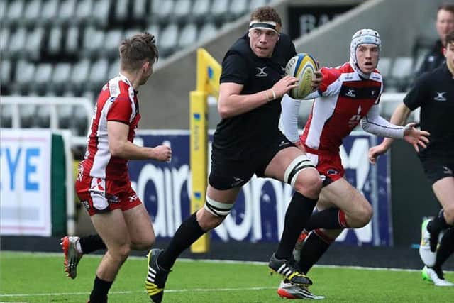 Josh Williams is in the England Under-18s rugby union squad.