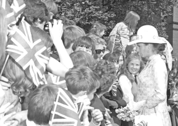 Were you in the crowd of enthusiastic flag wavers on this day in 1970?