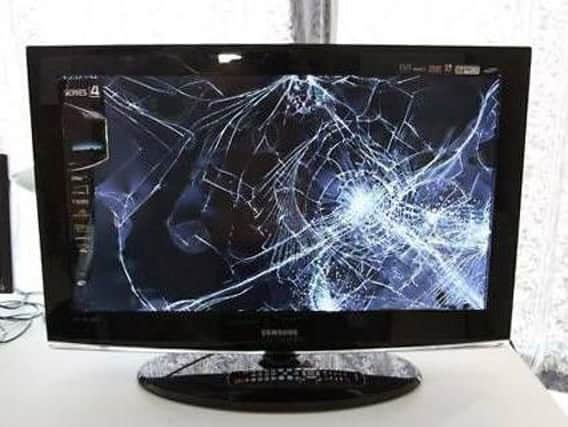 Broken televisions are being sold in Hartlepool, police say.