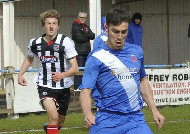 Michael Duckworth returned to action for Hartlepool United reserves in the win over Grimsby Town