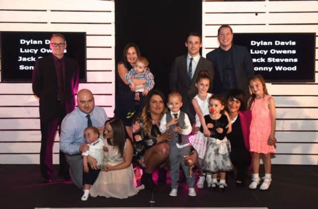 Best of Hartlepool Awards 2015 at Hardwick hall Sedgefield, last night. Children of Achievment winners