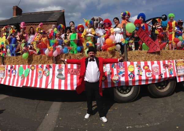 Carnival organisers hope to attract more floats like this circus entry in this years parade.