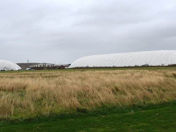 The Sports Domes at Seaton Carew are currently closed to the public
