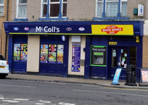 McColl's store in Murray Street, Hartlepool.