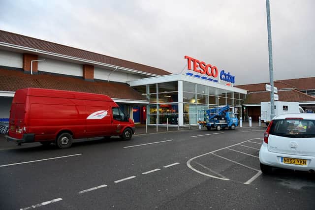 Tesco Extra Hartlepool during Black Friday. Picture by FRANK REID