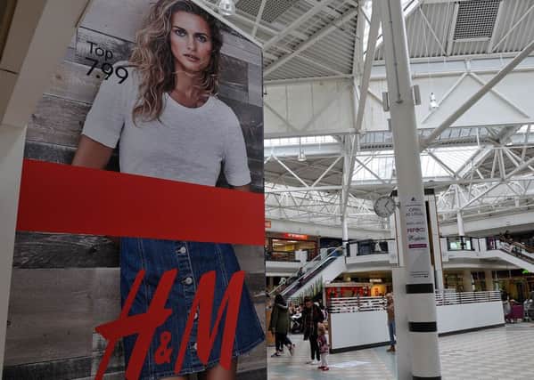 The site of the new H&M in the former Marks & Spencer store, Middleton Grange Shopping Centre, Hartlepool.