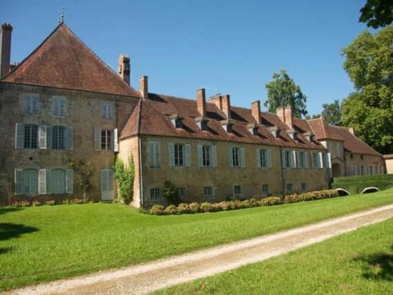 A chateau in Beaurepaire-en-Bresse in France.