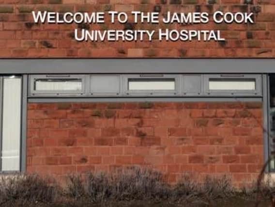 James Cook University Hospital.