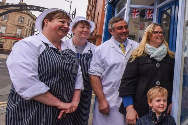 Hodgson's fishmongers in Whitby Street, Hartlepool, is celebrating 100 years in business.