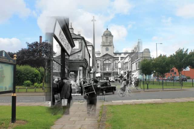 Musgrave Street then and now by Andy Booth