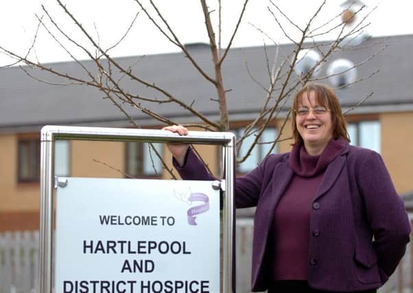 Hartlepool and District Hospice chief executive Tracy Woodall. (IRN