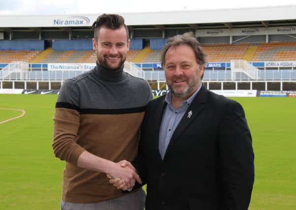 Matthew Bates and Russ Green. Picture courtesy of HUFC