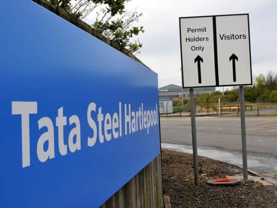Tata Steel, Hartlepool.