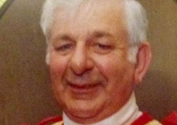 Former Hartlepool mayor and alderman Victor BUrton who has died at the age of 87