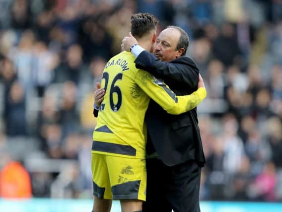 Rafa Benitez is staying at Newcastle United