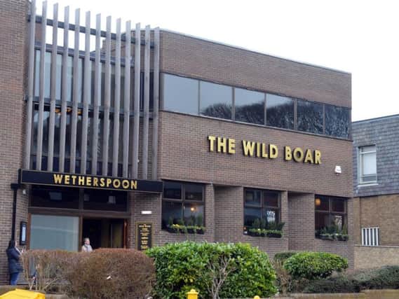 The Wild Boar, the JD Wetherspoon pub in Houghton.
