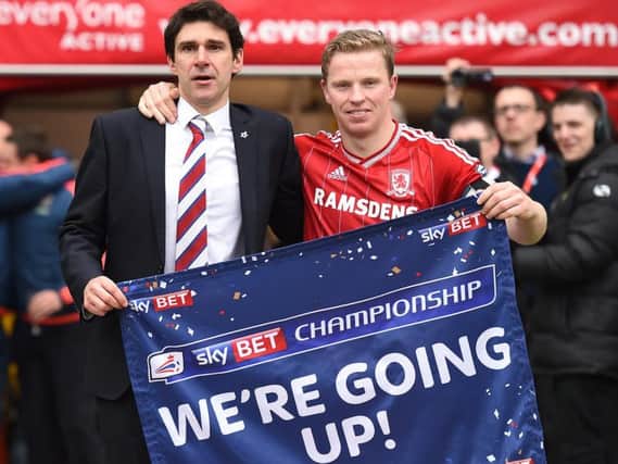 Middlesbrough won promotion under Aitor Karanka