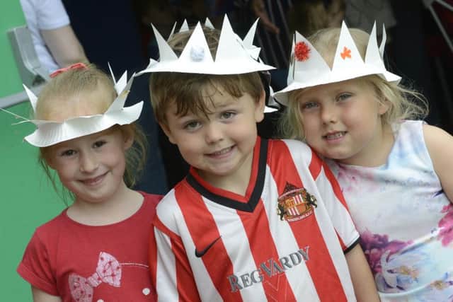 Crowning glory - Brougham Primary School party for the Queen's birthday.
Picture Jane Coltman