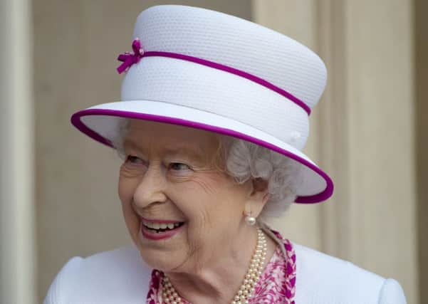 Queen Elizabeth II visits Marlborough House, London, to launch a new Commonwealth Hub which brings Commonwealth organisations together in the same location to create a collaborative, dynamic and innovative way of working. PRESS ASSOCIATION Photo. Picture date: Thursday June 9, 2016. The three Commonwealth organisations that will move to a new combined centre of Commonwealth activity- Marlborough House and Quadrant House- are the Commonwealth Games Federation, the Royal Commonwealth Society and the Commonwealth Local Government Forum. See PA story ROYAL Birthday. Photo credit should read: Hannah McKay/PA Wire