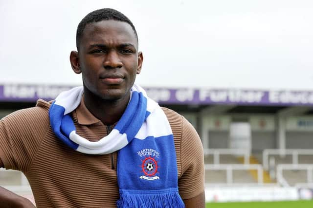 New signing Toto Nsiala. Picture by FRANK REID