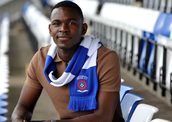 New Pools signing Toto Nsiala. Picture by FRANK REID