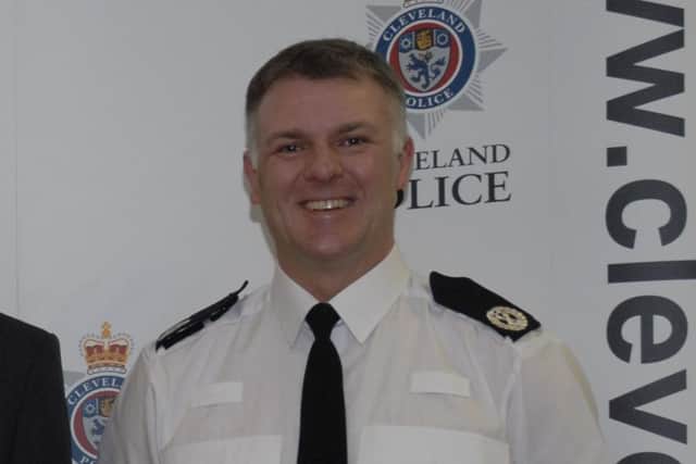 Cleveland Police temporary assistant chief constable Ciaron Irvine.