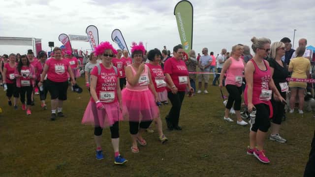 Runners setting off for last year's Race For Life, in Hartlepool.
