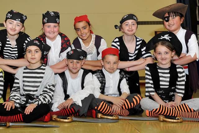 Pirates in the Lynnfield Primary school production of Pater Pan. Photograph by FRANK REID