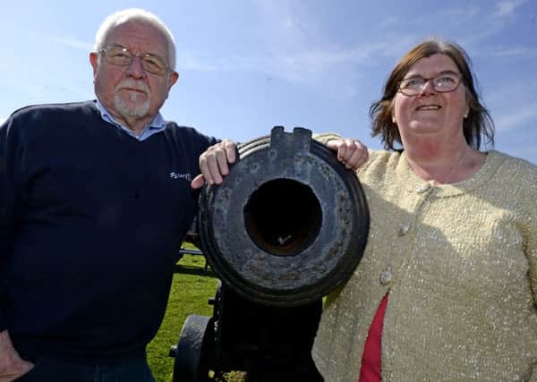 Heugh Battery Museum director Reg Wright and staff member Diane Stephens.
Picture by Jane Coltman